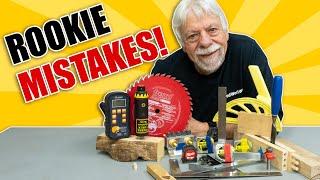 5 Rookie Mistakes to Avoid in Woodworking