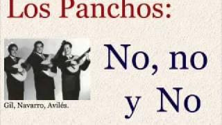 Los Panchos: No, no y No  -  (letra y acordes)