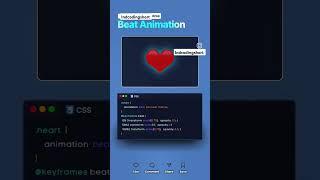 Beat animation  #coding #webcoding #htmlcssjavascript #programming #webdevelopement