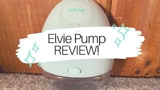 Elvie Pump REVIEW!! #elviepump #exclusivelypumping #breastfeeding #breastpumpreviews