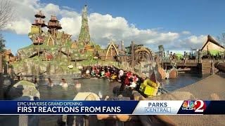 Epic Universe opens with minimal lines, celebrations in Orlando