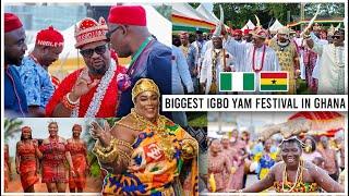 How The IGBO Community In Accra Ghana Celebrated Ndiigbo New Yam Festival | Igbo Day 2023