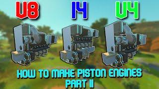 How to properly make Efficient Piston Engines in Scrap Mechanic - Part 2