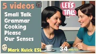 34 Minutes - Talk in English (conversations) with Mark Kulek ESL