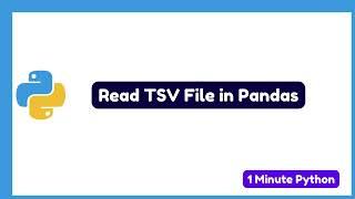 How to Read TSV File in Pandas Python