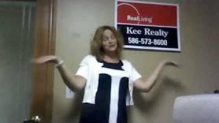 Angie Ridley visits Real Living Kee Realty....