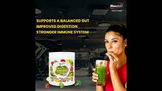 Musclife Green Superfood Powder Benefits | Weight Loss | Herbal Blend | Antioxidant