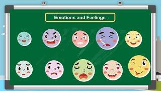 Kids vocabulary - Emotions and Feelings - Learn English for kids - educational video