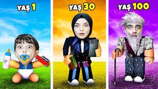 HER SANİYE YAŞLANDIK !!  Roblox Every Second You Get Older