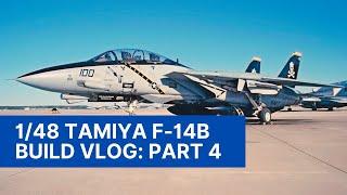 1/48 Tamiya F-14B, Build Series - Part 4: Fuselage Assembly
