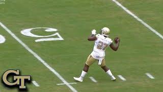 GT Punter Pressley Harvin's Perfect Fake Punt Touchdown Pass