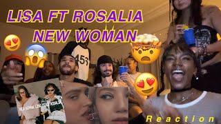 LISA FT ROSALIA NEW WOMAN REACTION 2