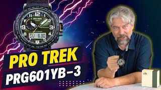 Casio Pro Trek PRG-601YB-3 Adventure Watch -- DEMO & REVIEW