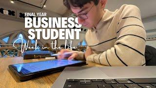 weekly study vlog  busy uni days, productivity, student success at college 2024