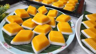 Resep Kue Talam Labu Kuning Super Lembut, Legit Dan Enak