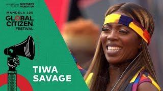 Tiwa Savage Performs “Ma Lo” | Global Citizen Festival: Mandela 100