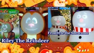 Riley Reindeer and Frostbyte Snowman Talking and Singing #rileyreindeer #frostbitesnowman #animated