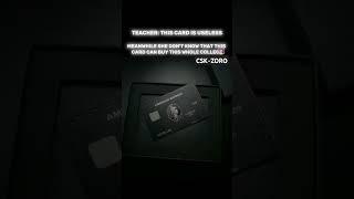 #American express card#csk~zoro