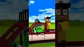 Steve Bus House in Action - Minecraft animation #minecraft #shorts