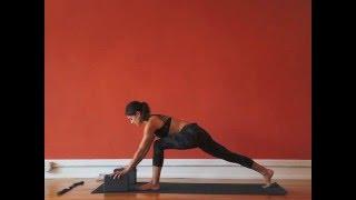 Hot Asana Yoga University training video 2016 - 75 min vinyasa class