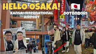 HELLO OSAKA! KANSAI AIRPORT, POCKET WIFI, SIM CARD, PRIVATE TRANSFER, HOTEL, DOTONBORI | JR Vlog#48