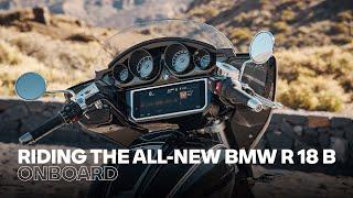 ONBOARD: The new BMW R 18 B in the Alps – Pure #SoulFuel Sound!