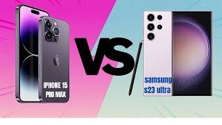 iPhone 15 Pro Max vs Samsung S23 Ultra: Specs Compared. #apple #samsung