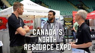 Drones at Canada's North Resource Expo 2023