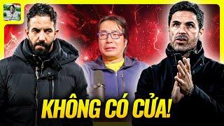 RUBEN AMORIM "GHEN TỊ" VỚI ARTETA, MAN UNITED CÓ CỬA GÌ ĐỂ ĐÁNH BẠI ARSENAL?