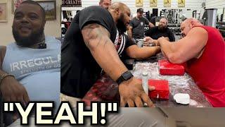 JULIUS MADDOX ON ARMWRESTLING??