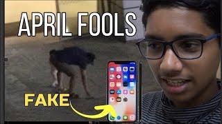 Fake i phone on the street prank ( APRIL FOOLS  edition ) #aprilfool