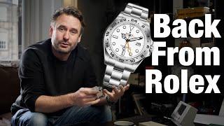 What happened when Rolex Serviced my watch!