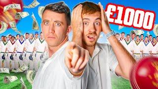 Last Cricketer To Hit A Six Wins £1,000