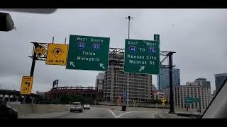 Driving Through St. Louis Mo