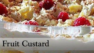 Fruit Custard by Sharmila, Indian Dessert