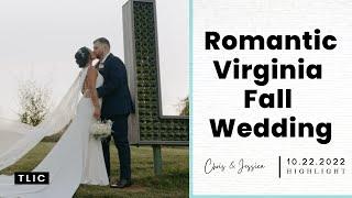 Chris & Jessica | Airlie | Warrenton, VA | Wedding Videographer | Wedding Highlight Film