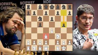 مگنوس کارلسن در مقابل حریف مورد علاقه اش | Norway Chess 2023