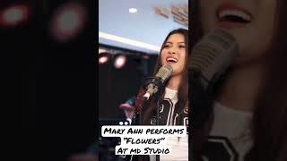Mary Ann Van Horst performs “Flowers” on MD Studio