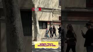 From Sci-Fi to Reality: Robots Walking with People on City Streets #china #robot #ai #chatgpt