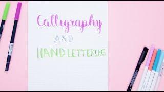 How To Hand-Letter Your Bullet Journal | Plan With Me