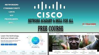 Cisco Free Courses   Netacad & Skill for all