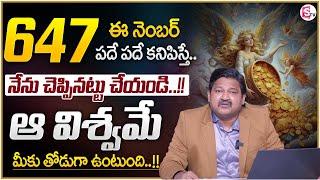 Numerologist Dr. KHIRONN NEHURU : Angel Number 647 Meaning Telegu | Money Attracting Number | MC