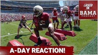 INSTANT REACTION: Reports from Alabama Crimson Tide's Spring Game!