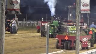 Jim Meeder pulling at Buck