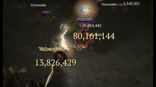 Diablo 4 Nightmare Dungeon Tier 93 HotA Barb & Sorc