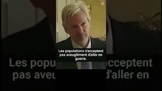 Julian Assange : mensonges médiatiques racines des conflits modernes