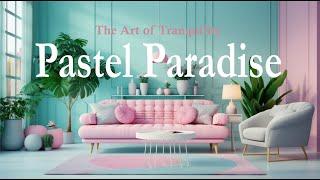 The Art of Tranquility: Pastel Interior Design Delights