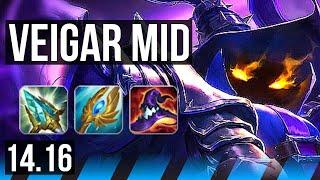 VEIGAR vs SYNDRA (MID) | 12/3/13, Legendary | EUW Master | 14.16