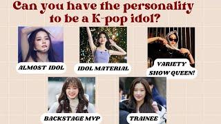 Can YOU Be a K-pop Idol? | Fun Personality Quiz for All Roochies |  @quizgalaxtopia