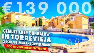 Immobilie Spanien kaufen. Gemütlicher Bungalow in Torrevieja 139 000 € | Alegria